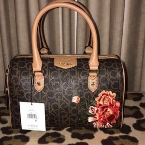 calvin klein monogram handbags